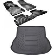 Rizline Hroto Subaru Forester 2008-2012 3D Havuzlu Paspas ve Bagaj Havuzu