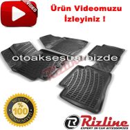 Rizline Hyundai Accent Blue 2011 2019 Siyah 3D Havuzlu Paspas