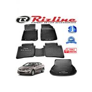 Rizline Hyundai Elantra 3D Paspas + 3D Bagaj Havuzu 2011-2016 Arası Siyah Set