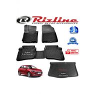 Rizline Hyundai i20 3D Paspas + 3D Bagaj Havuzu HB 2014-2020 Arası Siyah Set