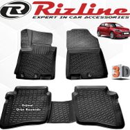 Rizline Hyundai İ20 Hb 2014 2019 Siyah 3D Havuzlu Paspas