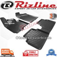 Rizline Hyundai İx35 2010 2015 Siyah 3D Havuzlu Paspas