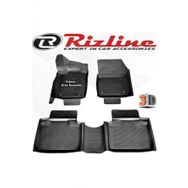 Rizline Jeep Cherokee 2008 - 2013 Arası Siyah 4 Parça Set 3D Havuzlu Paspas