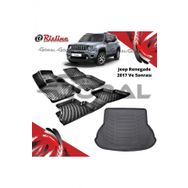 Rizline Jeep Renegade 2017 ve Sonrası Paspas ve Bagaj Havuzu Set