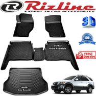 Rizline Kia Sorento 2003-2009 Bej 3D Paspas Bagaj Havuzu