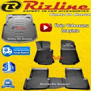 Rizline Mercedes C Serisi W204 2007-2013 Rampalı Bagaj Havuzu