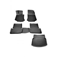 Rizline Mercedes C Serisi W204 Rampalı 2007-2014 Arası 3D Havuzlu Paspas + 3D Bagaj Havuzu