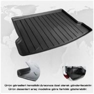 Rizline Mercedes C Serisi W205 2015-2021 Siyah Rampalı Kulaklı Bagaj Havuzu Paspası