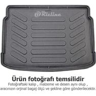 Rizline Mercedes C Serisi W205 Rampalı Bagaj 2015-2021 3D Bagaj Havuzu