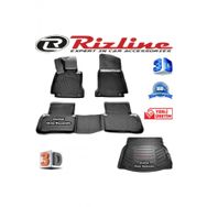 Rizline Mercedes W205 C200 3D Paspas + 3D Rampalı Bagaj Havuzu 2014-2019 Arası Siyah Set