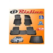 Rizline Mercedes W246 B Serisi 3D Paspas + 3D Bagaj Havuzu 2011 Sonrası Siyah Set