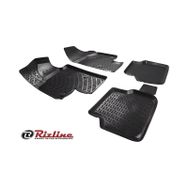 Rizline Mitsubishi Lancer 2001-2007 3D Siyah Havuzlu Paspas