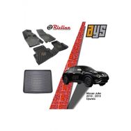 Rizline Nissan Juke 2010 Sonrası 3D Havuzlu Paspas + Bagaj Havuzu