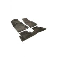 Rizline Nissan Qashqai Siyah 4 Parça Set 3D Havuzlu Paspas