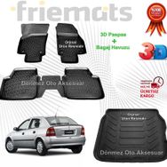 Rizline Opel Astra G Hb 1998 2009 Siyah 3D Havuzlu Paspas