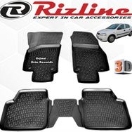Rizline Opel Astra G Sedan 1998 - 2009 Arası Siyah 4 Parça Set 3D Havuzlu Paspas