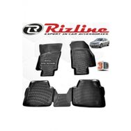 Rizline Opel Astra H Siyah Sedan 2008-2017 Arası 4 Parça Set 3D Havuzlu Paspas