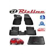 Rizline Opel Corsa E 3D Paspas + 3D Bagaj Havuzu HB 2014 - 2020 Arası Siyah Set