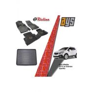 Rizline Opel Mokka 2012 Sonrası 3D Havuzlu Paspas + Bagaj Havuzu
