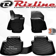 Rizline Passat B8 Variant STW 2015-2020 Arası Siyah 3D Havuzlu Paspas