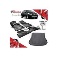 Rizline Peugeot 207 2006-2014 Uyumlu Paspas ve Bagaj Havuzu Set