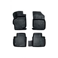 Rizline Peugeot 301 2012 - 2020 Arası Siyah 4'lü Set 3D Havuzlu Paspas