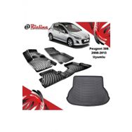 Rizline Peugeot 308 2008-2013 Uyumlu Paspas ve Bagaj Havuzu Set