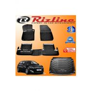 Rizline Peugeot 308 3D Paspas + 3D Bagaj Havuzu HB 2014-2020 Arası Siyah Set