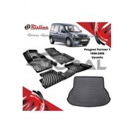 Rizline Peugeot Partner 1 1998-2008 Uyumlu Paspas ve Bagaj Havuzu Set