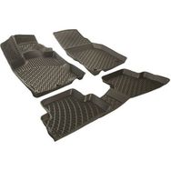 Rizline Peugeot Partner 1998-2008 Uyumlu 3D Siyah Havuzlu Paspas