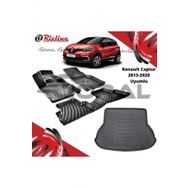 Rizline Renault Captur 2013-2020 Uyumlu Paspas ve Bagaj Havuzu Set