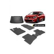 Rizline Renault Clio 4 HB 2012-2018 Arası 4.5D Sahler Paspas Bagaj Havuzu