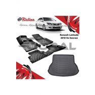 Rizline Renault Latitude 2010 ve Sonrası Paspas ve Bagaj Havuzu Set