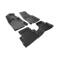 Rizline Seat Leon 2013-2020 Uyumlu 3D Siyah Havuzlu Paspas