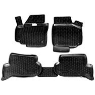 Rizline Seat Leon Siyah Hb 2006-2012 Arası 3D Paspas ve Bagaj Havuzu