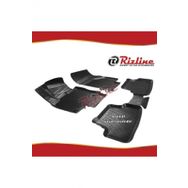 Rizline Seat Leon Siyah HB 2013-2020 Arası 4 Parça 3D Havuzlu Paspas