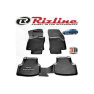 Rizline Seat Leon STW 2013 - 2020 Arası Siyah 4 Parça Set 3D Havuzlu Paspas