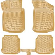 Rizline Seat Toledo 1998–2004 Bej 3D Havuzlu Paspas