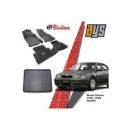 Rizline Skoda Octavia 1996-2004 3D Havuzlu Paspas + Bagaj Havuzu