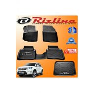 Rizline Suzuki Vitara 3D Paspas + 3D Bagaj Havuzu 2015 - 2020 Arası Siyah Set