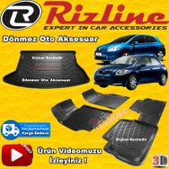 Rizline Toyota Auris 3D Havuzlu Paspas