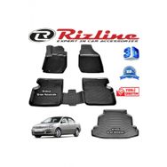 Rizline Toyota Corolla 3D Paspas + 3D Bagaj Havuzu Sedan 2001-2006 Arası Siyah Set