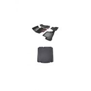Rizline Volkswagen Jetta 2011 Sonrası Cepsiz 3D Havuzlu Paspas+Bagaj Havuzu Set