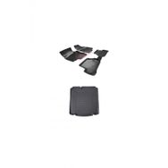 Rizline Volkswagen Jetta 2011 Sonrası Cepsiz 3D Havuzlu Paspas+Bagaj Havuzu Set