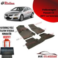 Rizline Volkswagen Passat CC 2011 Sonrası 3D Havuzlu Paspas