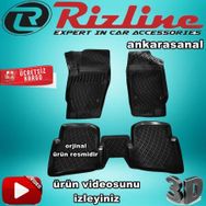 Rizline Volkswagen Polo 6R 2009-2017 3D Havuzlu Oto Paspas