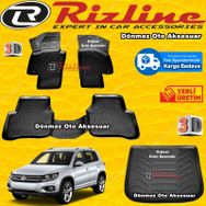 Rizline Volkswagen Tiguan Havuzu 2007 2015 Siyah 3D Bagaj Havuzu