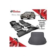 Rizline Volkswagen Touareg 2010-2017 Uyumlu Paspas ve Bagaj Havuzu Set