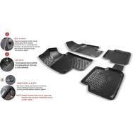 Rizline Volvo V40 2012 Sonrası Uyumlu 3D Siyah Havuzlu Paspas