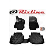 Rizline VW Passat B8 Variant STW 2015 - 2020 Arası Siyah 4 Parça Set 3D Havuzlu Paspas